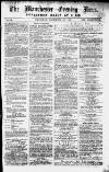 Manchester Evening News Thursday 24 December 1868 Page 1