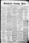 Manchester Evening News Wednesday 06 January 1869 Page 1