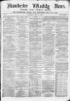 Manchester Evening News Saturday 15 May 1869 Page 1