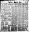 Manchester Evening News Thursday 08 October 1896 Page 1