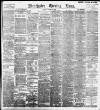 Manchester Evening News Monday 19 October 1896 Page 1