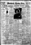 Manchester Evening News Saturday 18 January 1930 Page 1