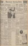 Manchester Evening News Wednesday 08 November 1939 Page 1