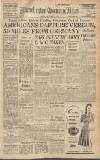 Manchester Evening News Friday 01 September 1944 Page 1