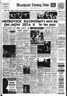 Manchester Evening News Saturday 25 January 1958 Page 1