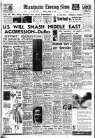 Manchester Evening News Monday 27 January 1958 Page 1