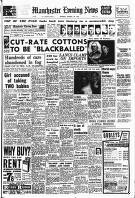 Manchester Evening News Thursday 30 January 1958 Page 1