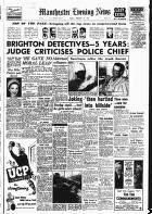 Manchester Evening News Friday 28 February 1958 Page 1