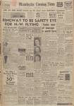 Manchester Evening News Monday 03 March 1958 Page 1
