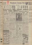 Manchester Evening News Wednesday 05 November 1958 Page 1