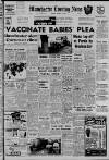 Manchester Evening News Monday 15 January 1962 Page 1
