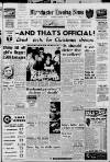 Manchester Evening News Wednesday 12 December 1962 Page 1