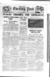 Yorkshire Evening Post Friday 18 September 1942 Page 1