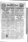 Yorkshire Evening Post Wednesday 02 December 1942 Page 1