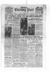 Yorkshire Evening Post Monday 04 November 1946 Page 1