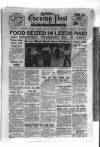 Yorkshire Evening Post Saturday 12 November 1949 Page 1