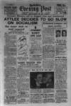 Yorkshire Evening Post Monday 27 February 1950 Page 1