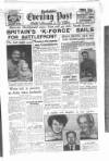 Yorkshire Evening Post Friday 25 August 1950 Page 1