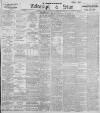 Sheffield Evening Telegraph Thursday 23 October 1902 Page 1