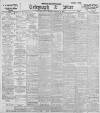 Sheffield Evening Telegraph Monday 10 November 1902 Page 1