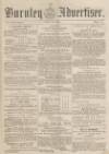 Burnley Advertiser Saturday 07 July 1855 Page 1
