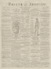 Burnley Advertiser Saturday 29 September 1855 Page 1