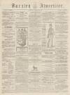 Burnley Advertiser Saturday 13 October 1855 Page 1