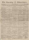 Burnley Advertiser Saturday 29 December 1855 Page 1