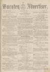 Burnley Advertiser Saturday 30 June 1855 Page 1