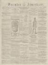 Burnley Advertiser Saturday 29 September 1855 Page 1