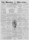Burnley Advertiser Saturday 27 September 1856 Page 1