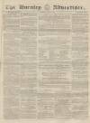 Burnley Advertiser Saturday 02 May 1857 Page 1