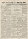 Burnley Advertiser Saturday 08 August 1857 Page 1