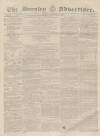 Burnley Advertiser Saturday 19 September 1857 Page 1