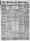 Burnley Advertiser Saturday 06 March 1858 Page 1