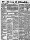 Burnley Advertiser Saturday 17 April 1858 Page 1