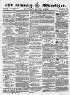 Burnley Advertiser Saturday 28 August 1858 Page 1