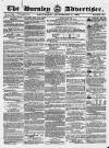 Burnley Advertiser Saturday 06 November 1858 Page 1