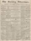 Burnley Advertiser Saturday 04 June 1859 Page 1
