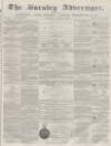 Burnley Advertiser Saturday 24 March 1860 Page 1
