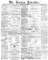 Burnley Advertiser Saturday 29 July 1865 Page 1