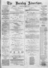Burnley Advertiser Saturday 28 December 1878 Page 1