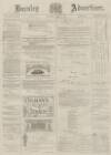 Burnley Advertiser Wednesday 14 April 1880 Page 1