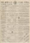 Burnley Gazette Saturday 16 May 1863 Page 1