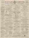Burnley Gazette Saturday 08 December 1866 Page 1