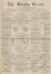 Burnley Gazette Saturday 14 January 1871 Page 1