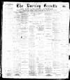 Burnley Gazette Saturday 25 January 1890 Page 1