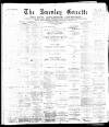 Burnley Gazette Saturday 29 March 1890 Page 1