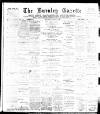 Burnley Gazette Saturday 23 August 1890 Page 1