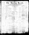 Burnley Gazette Saturday 24 January 1891 Page 1